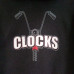 MOTORCYCLE HOODIE Clocks Cycles Dallas North Carlonia Black Size L / XL  MOTORCYCLE HOODIE Clocks Cycles Dallas North Carlonia Black Size L / XL