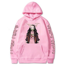 Demon Slayer Nezuko Hoodies Anime Men Women Cosplay Sweatshirts Pullovers Tops Demon Slayer Nezuko Hoodies Anime Men Women Cosplay Sweatshirts Pullovers Tops