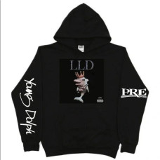 Young Dolph x LLD x PRE x Long Live Dolph x Pullover Hoodie Unisex  S-5XL