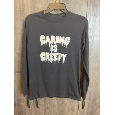 Caring Is Creepy -The Shins Music T-Shirt Adult Small Black Long Sleeve Caring Is Creepy -The Shins Music T-Shirt Adult Small Black Long Sleeve