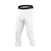 Men 3/4 Compression Pants Athletic Cool Dry Leggings Basketball Running Trousers Men 3/4 Compression Pants Athletic Cool Dry Leggings Basketball Running Trousers