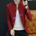 New Mens Blazer jacket Single breasted Slim Fit Stand collar Coats Chinese style New Mens Blazer jacket Single breasted Slim Fit Stand collar Coats Chinese style