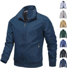 Men's Slim collar jackets fashion jacket Tops Casual coat outerwear XS-XL Men's Slim collar jackets fashion jacket Tops Casual coat outerwear XS-XL