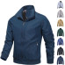 Men's Slim collar jackets fashion jacket Tops Casual coat outerwear XS-XL Men's Slim collar jackets fashion jacket Tops Casual coat outerwear XS-XL