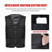 Heated Vest Warm Winter Warm Electric USB Jacket Men/Women Heating Coat Thermal
