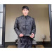 Men's Fashion Winter Stand Collar Long Sleeve Loose Printed PANKOU Suit Coats