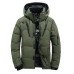 Men Winter Warm Duck Down Jacket Ski Jacket Snow Hooded Coat Climbing Oversize