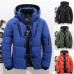 Men Winter Warm Duck Down Jacket Ski Jacket Snow Hooded Coat Climbing Oversize