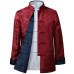  Double Sided Traditional Chinese Clothing Mens Tang Style Silk Printed Jacket