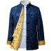  Double Sided Traditional Chinese Clothing Mens Tang Style Silk Printed Jacket