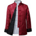  Double Sided Traditional Chinese Clothing Mens Tang Style Silk Printed Jacket