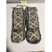 rare handmade Wool afghan leg-warmers From Kabul With Amazing Prominence.