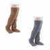 Womens Stockings Long Leg Warmers Warmth Fuzzy Socks Elastic Fluffy Socks Plush