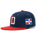 Dominican Republic DR Republica Dominicana RD Snapback Hat Cap Navy Red NEW