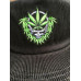 Black Corduroy Snapback Hat Grateful Dead Stealie Cannabis Leaf Marijuana Lot