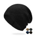 Big Size XL 58-63cm Winter Beanie Knit Hat for Men,Oversize Warm Thick Skullcap