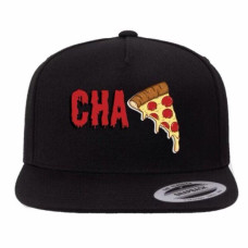La Chapizza (SnapBack Style) Unisex Snapback Hat Cap- Black