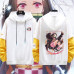 Demon Slayer Anime Cosplay Hoodies Sweatshirts Pullover Casual Men M-3XL