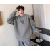 Men's Fashion Autumn Round Collar Long Sleeve Casual Oversize T-shirt Sweatshirt