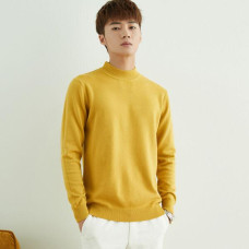Men's Crew Neck Cashmere Wool Blended Knit Sweater Business topsCasual Sweater  Men's Crew Neck Cashmere Wool Blended Knit Sweater Business topsCasual Sweater