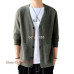 Mens Kurt Cardigan Sweater Warm Spring Cobain Costume Button Down Soft Sweaters  Mens Kurt Cardigan Sweater Warm Spring Cobain Costume Button Down Soft Sweaters