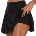 Tennis for Women Dance Fitness Solid Sports Skirts Running Yoga  Skirt Short