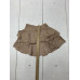 Womens Brown Layered Skort Size Small