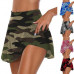 Tennis for Women Dance Fitness Solid Sports Skirts Running Yoga  Skirt Short