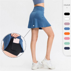 Women's Gym Sports Tennis Skirt Jogging Lightweight Running Layered Shorts Pants