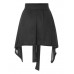Women's Tie Up Skirt Gym Athletic Wrap Skirts Tennis Yoga Running Workout Short