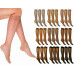 10Pairs Women Over Knee High Tights Pop Socks Comfort Top Silky Smooth Socks UK