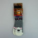 WOMENS LADIES GRIP SOLE THERMAL COSY WINTER WARM LOUNGE BED SLIPPER SOCKS SIZE