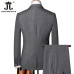 ( Jacket + Vest + Pants ) Retro Classic Fashion Mens Business Slim Suit 3Pcs Set ( Jacket + Vest + Pants ) Retro Classic Fashion Mens Business Slim Suit 3Pcs Set
