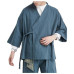 2023 Summer Chinese Linen Jacket Hanfu Men's Clothing Set Loose Size