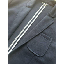 Dark blue men's formal jacket