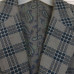 Blue Plaid Vintage Hand Tailored Blazer Custom Made by Samtani Lined in Paisley