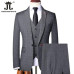 ( Jacket + Vest + Pants ) Retro Classic Fashion Mens Business Slim Suit 3Pcs Set ( Jacket + Vest + Pants ) Retro Classic Fashion Mens Business Slim Suit 3Pcs Set