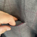UNBranded 156/56 Men's Jacket Elegant Gray Striped Evening Man Blazer XL Formal