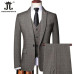 ( Jacket + Vest + Pants ) Retro Classic Fashion Mens Business Slim Suit 3Pcs Set ( Jacket + Vest + Pants ) Retro Classic Fashion Mens Business Slim Suit 3Pcs Set